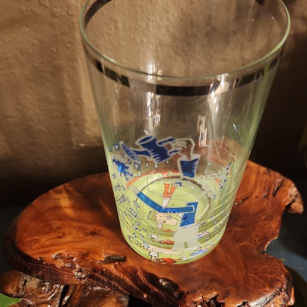 Herman Reichold for Ritzenhoff Drinking Glass EUC